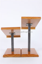 China Clothing Shop Table Top Shoe Display Platforms , Commercial Wooden Shoe Display supplier