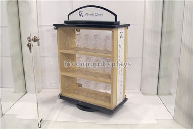 China Polished Counter Display Racks 30 Pieces Of Clear Acrylic Bracelet Watch Display Showcase supplier