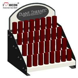 China Custom Logo Counter Cosmetic Display Stand 4-Layer Fancy Store Display Rack supplier