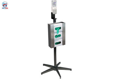 China Custom Freestanding Floor Stand For Hand Sanitizer Dispenser supplier
