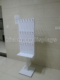 Jewelry Revolving Display Stand With Hooks , Peg Hook Display Rack supplier