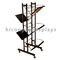 Visual Merchandise Wine Display Stand Movable For Liquor Bottles supplier