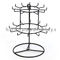 Countertop Shop / Retail Store Metal Wire Display Shelving For Small Hanging Items supplier