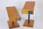 Clothing Shop Table Top Shoe Display Platforms , Commercial Wooden Shoe Display supplier