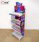 Freestanding Candy Merchandising Metal Retail Display Stands With Powder Coating supplier