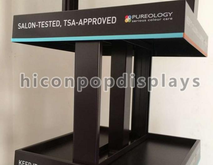 Products Advertise POP Metal Display Racks , Cosmetic Display Racks