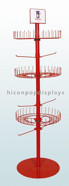 Mobile Phone Accessories Display Stand Rotating Retail Display Units