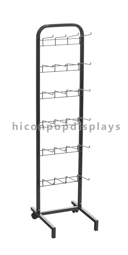 Exhibition Flooring Display Stands / Metal Wire Grid Display Racks
