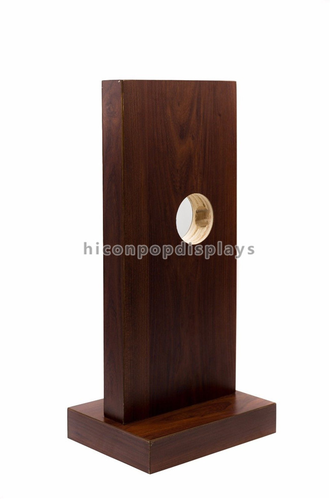 Veneering Wood 2 Pieces Door Lock Display Stands For Home Decoration Products Shop