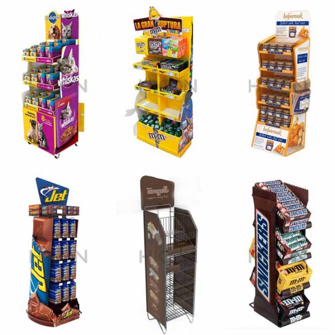 8 Tier Wire Rack Snack Food Retail Shop Stand Candy Display Rack Strong