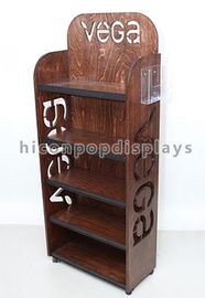 China Custom Wood POP Merchandise Displays Stands For Pet Food Stores supplier