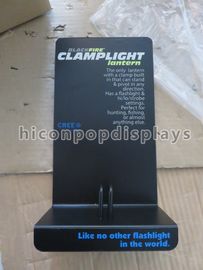 China Lamp Bulbs Counter Display Stands , Steel Countertop Display Signage supplier