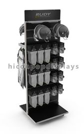 China Hanging Slatwall Display Stands / Motorcycle Helmet Display Customized supplier