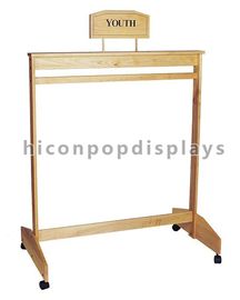 China Retail Store Wooden Display Racks Leather Belt Display Stand supplier