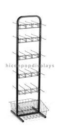 China Exhibition Flooring Display Stands / Metal Wire Grid Display Racks supplier