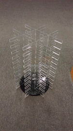 China Custom Acrylic Tile Display Racks, Polishing Counter Top Display Rack supplier