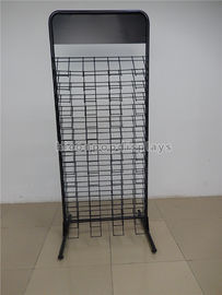 China Metal Wood Tiles Display Racks , Indoor Floorstand Tiles Display Stand supplier