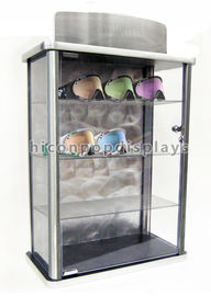 China Table Top Acrylic Display Case Eyewear Retail Shop Advertising Locking Glasses Display Stand supplier