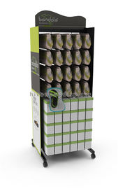 China Retail Shop Flooring Display Stands Promotional Movable Metal Shoe Display Stand supplier