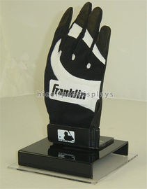 China Desktop Custom Transparent Acrylic Display Case For Single Golf Glove Show supplier