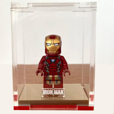China Acrylic Display Case Minfig Custom Display Case for Lego Minifigures supplier