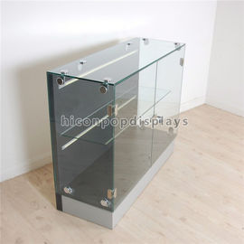 China Flooring Lighting Glass Display Cabinet Custom Retail Store Gondola Display Units supplier
