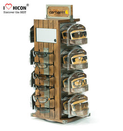 China Save 15% Sunglasses Display Case Shipping Cost Slatwall Sunglass Display supplier