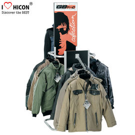 China Clothing Store Fixture Manufacturering Custom Promotional Clothing Display Stands For Retail supplier