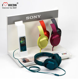 China Shopper Marketing Accessories Display Stand Headphone Retail Store Display Fixtures supplier