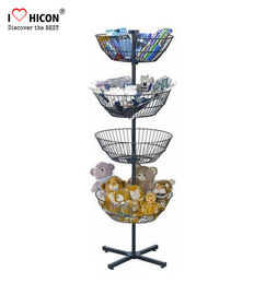 China Toy Store Display Gift Display Ideas Lol Doll Display Stand With Metal Wire Baskets supplier