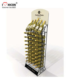 China Beautiful Customized Metal Grape Wine Display Rack To Match Your Product Your Need supplier
