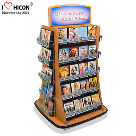 China Playing Card CD Card Greeting Card Display Racks Wholesale Freestanding supplier