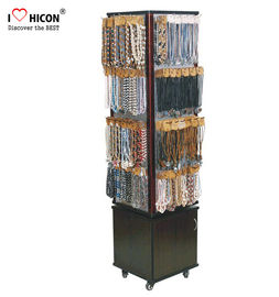 China Custom Floor Fine Boutique Jewelry Displays And Supplies With Caster supplier