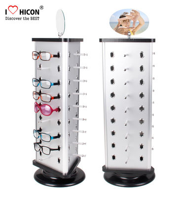 China Merchandising Metal Rotating 4 - way Countertop Eyeglasses Display stand supplier