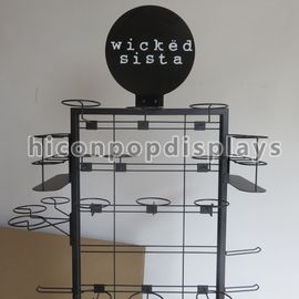 Retail Metal Display Racks / Flooring Umbrella Display Rack Stand supplier