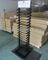 Flooring Stone Tile Display Racks / Black Store Display Racks supplier