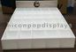 Counter Top Acrylic Tile Display Stands 3'' x 2.4'' For Ceramic Tiles supplier