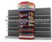 6 Layer Custom Retail Store Fixtures Cold Rolled Metal Display Shelving supplier
