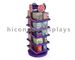 Counter Top Magazine Spinner Rack / Greeting Card Spinner Displays Wood supplier