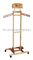 Visual Merchandising Wooden Display Racks / Clothes Hanging Rack supplier
