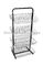 Free Standing Metal Earring Display Stands With Wire Basket Holder supplier