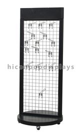 Turntable Gridwall Retail Spinner Displays / Gridwall Spinner Display supplier