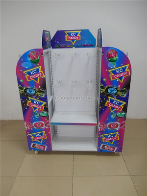 Floor Standing Candy Display Shelves For Store / Shop Display Stands supplier
