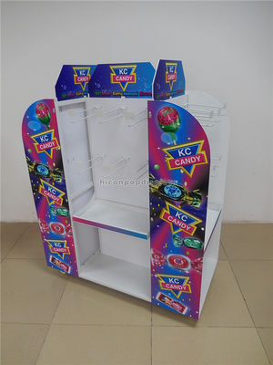 Floor Standing Candy Display Shelves For Store / Shop Display Stands supplier