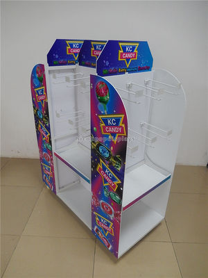 Floor Standing Candy Display Shelves For Store / Shop Display Stands supplier
