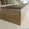 Wood Clothing Store Fixtures , Table Top Lockable Cotton Socks Display Case supplier