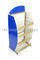 Pharmacy Store Shelving Metal Retail Gondola Shelving With 4 Tier Wire Holder supplier