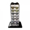 Acrylic LED Lighting Sunglasses Retail Display Stand For Sale supplier