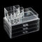 Beauty Products Retail Shop Counter Top Pure Acrylic Cosmetics Display Case supplier