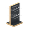 Creative Custom Displays 2-way Wooden Retail Sock Display Rack supplier